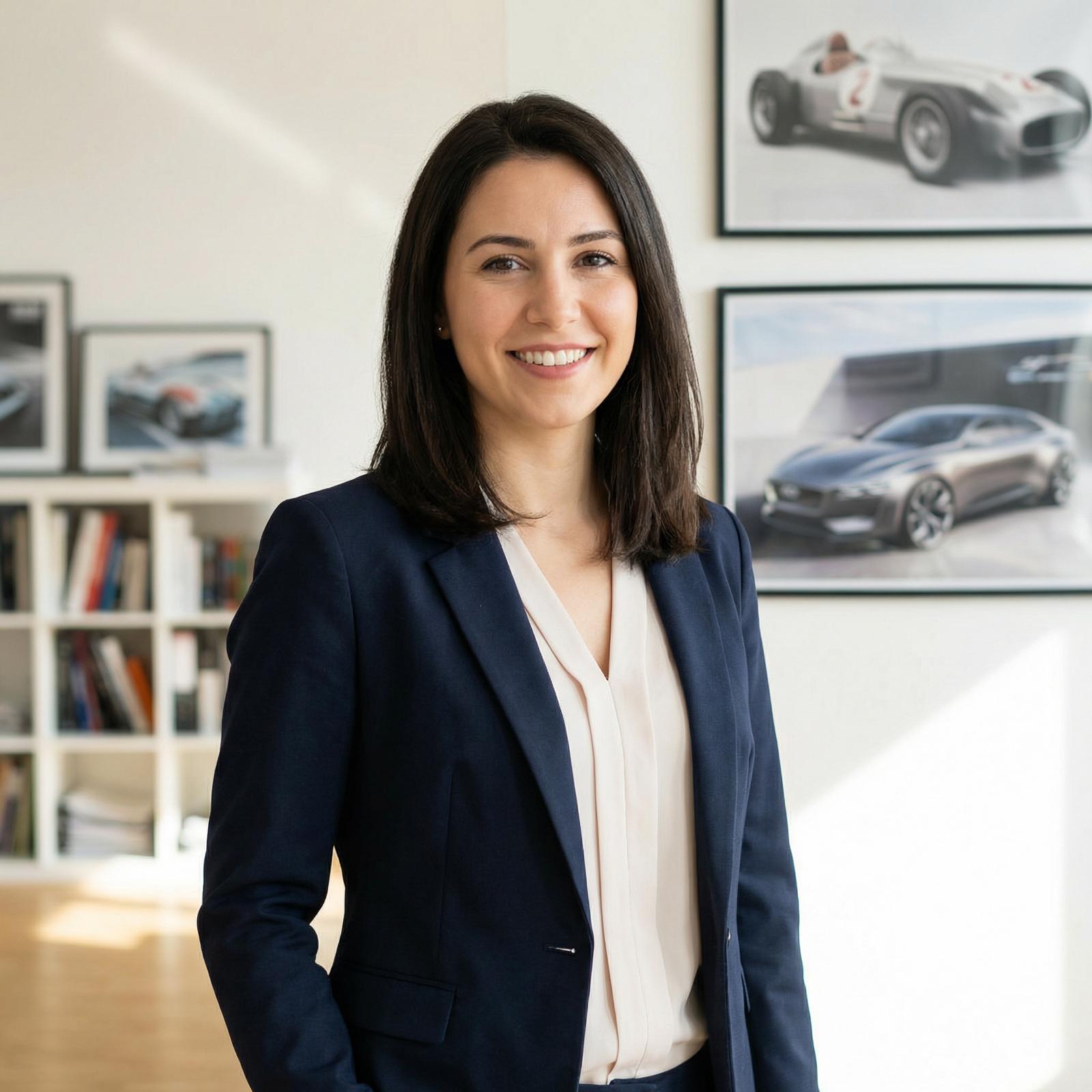 网红主播汽车文化记者赵思琪